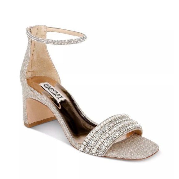 Badgley Mischka Women's Kameryn Heeled Sandals Size 9 NIB